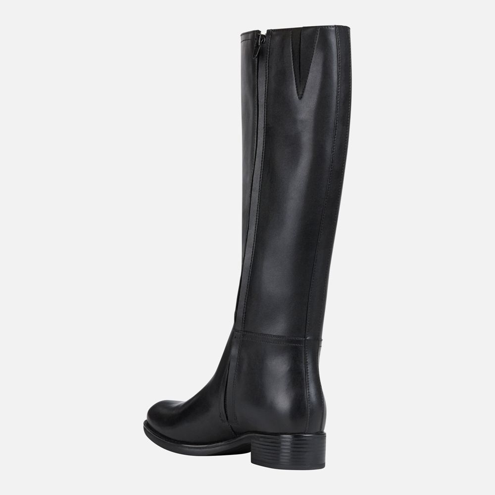 Bottes Geox Felicity Abx - Noir - Femme 946721-TPM